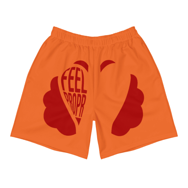 Feel Propr Classic Orange & Red Colorway Men's Athletic Shorts