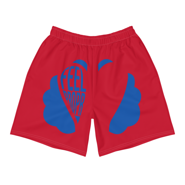 Feel Propr Classic Red & Blue Colorway Men's Recycled Athletic Shorts